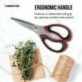 thumbnail image 5 of Farberware Soft Grips Stainless Steel Kitchen and Herb Shears with Red and Black Handle, 5 of 15