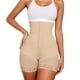 thumbnail image 1 of Fajas moldeadoras de abdomen for mujer, pantalones cortos moldeadores sin tirantes, levantadores de glúteos con cremallera en la entrepierna, 1 of 6
