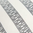 thumbnail image 3 of Rizzy Home Stripe 18" x 18" Poly Pillow with Textured Cotton Cover-Black/Ivory, 3 of 5