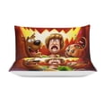 thumbnail image 4 of Scooby-Doo 3-Piece Bedding Set Warm And Comfortable Soft Duvet Cover Bed Set with 1 Duvet Cover And 2 Pillowcases for Bedroom, 4 of 8
