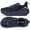 Solidblack, variant on AOV GREEN LEAF Wide Toe Box Walking Shoes Arch Support Plantar Fasciitis Sneakers Orthotic Tennis Shoes
