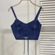 thumbnail image 2 of Prd Denim Camisola Corsé Sin Tirantes Tubo Top Desgaste Exterior, 2 of 4