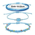 thumbnail image 2 of Pulsera trenzada ajustable, regalo accesorio de joyería de amistad colorida de playa de verano Adepaton BST3002192-1, 2 of 5
