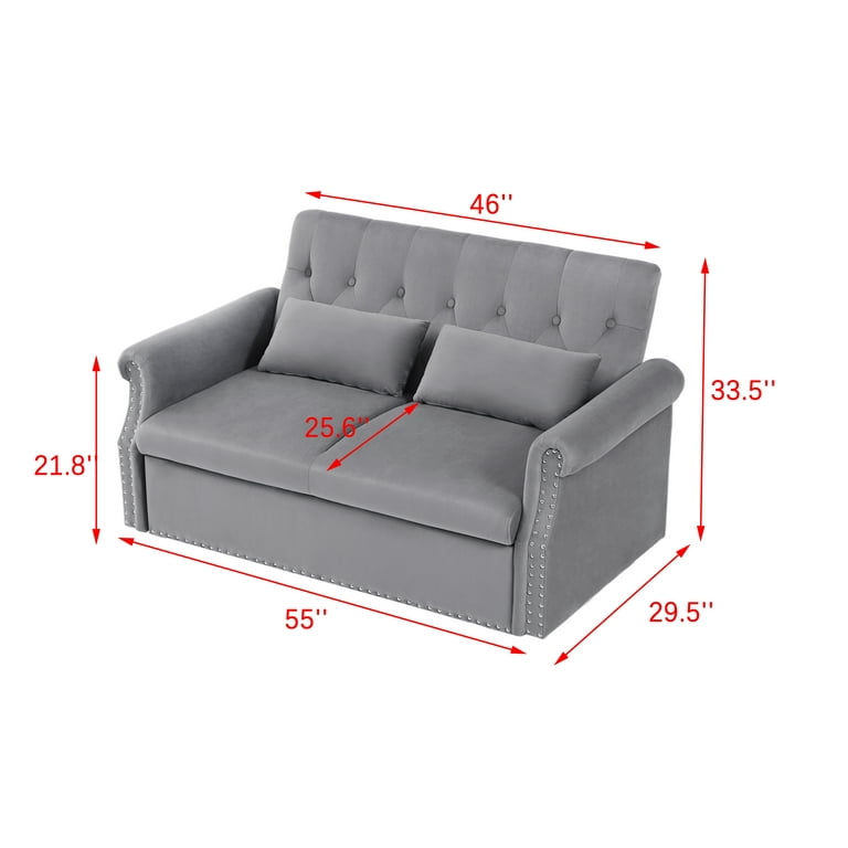 Futon on wheels deals