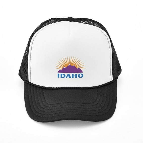 CafePress - Idaho - Adjustable Unisex Printed Trucker Hat with Mesh Back