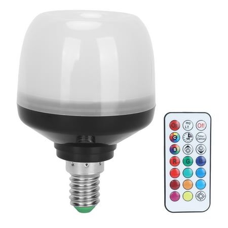 

2024 5W E14 Color Changing Light Bulb RGB+W Bulb for Home Decor Bedroom Stage Party 85-265V