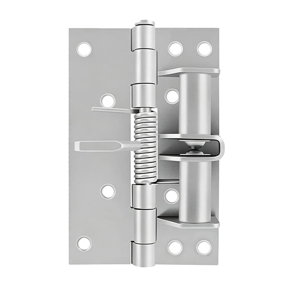 3-in-1 Self-Closing Door Hinge, Hydraulic Automatic Closer with 90 Degree Positioning, Adjustable Ball Bearing Spring Hinge for Cabinet and Furniture