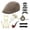 Light Brown, variant on Men's Classic Vintage Gentleman Costume Set Top Hat Pipe Watch Fake Mustache for Vintage Party Cosplay and Role Play Dark Brown