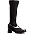 thumbnail image 3 of 1.75 Inch Heel Black Costume Gogo Boots | Child Large, 3 of 3