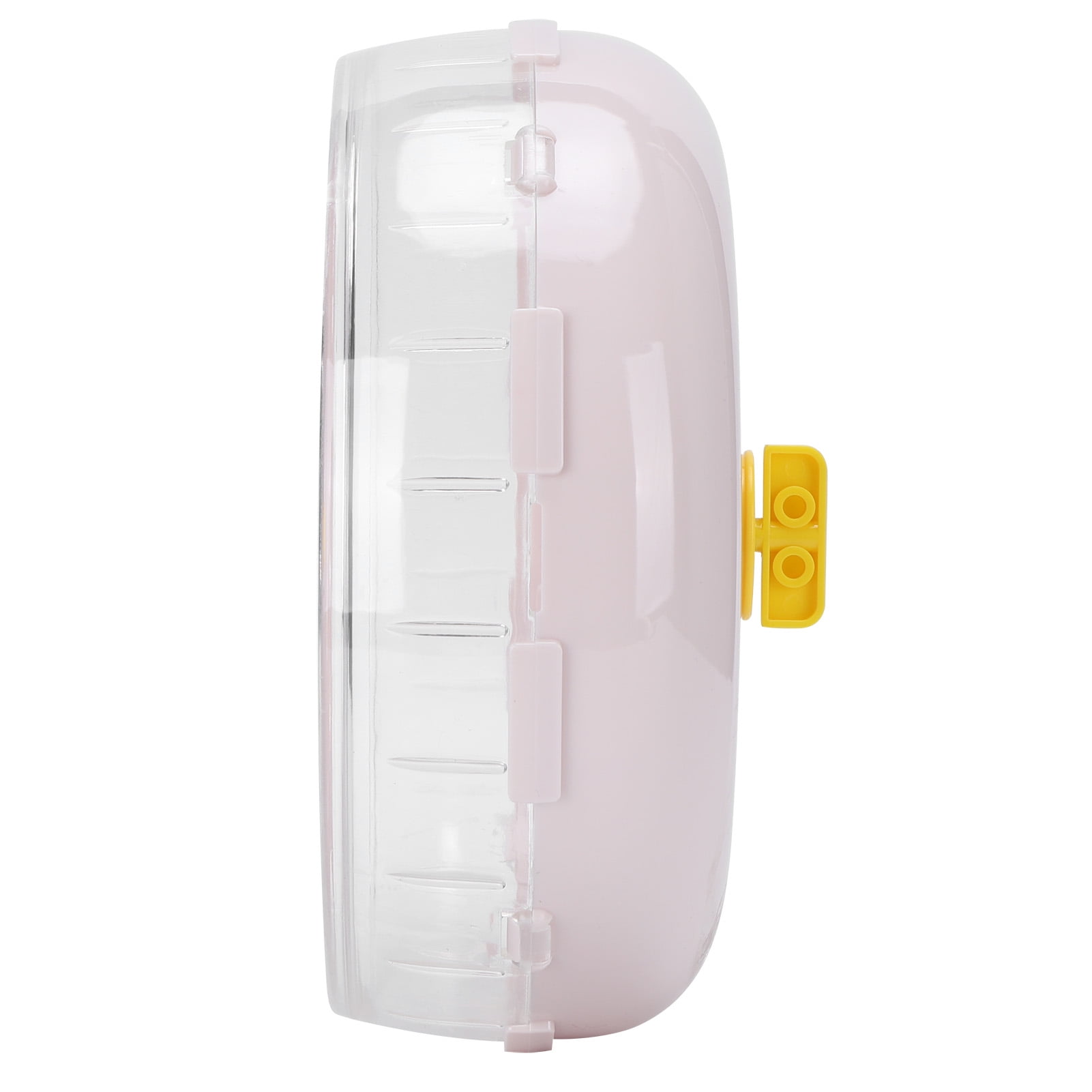 M Buder Premium Super Silent Hamster Running Wheel Roller Exercise Toy for Small Pets Guinea Pig Pink 5.5 inches / 14.0 cm Safe Solid Surface Non Slip Professional Spinning Spinner