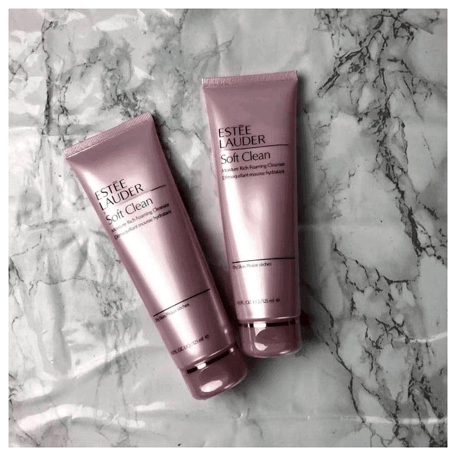 Estée Lauder Soft Clean Moisture Rich Foaming Cleanser for Dry skin 4.2 FL OZ