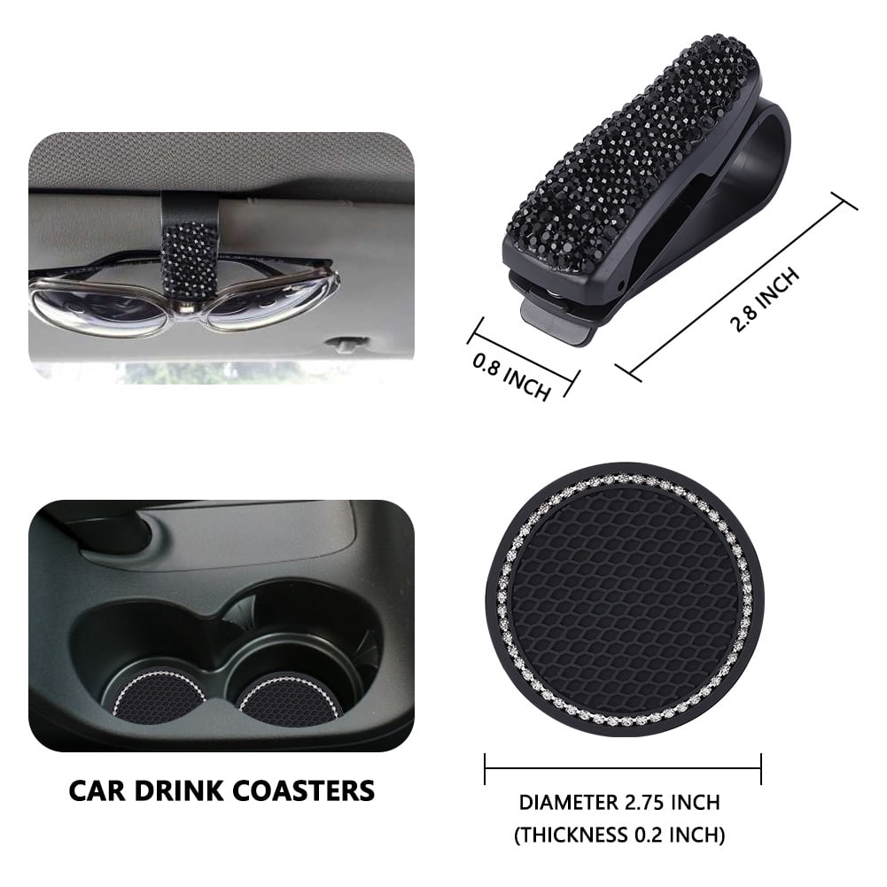 Milisten 3 Sets auto parts accesorios para auto car trim car hook car auto  accessories charger for car accessories for car stuff for cars PVC bling