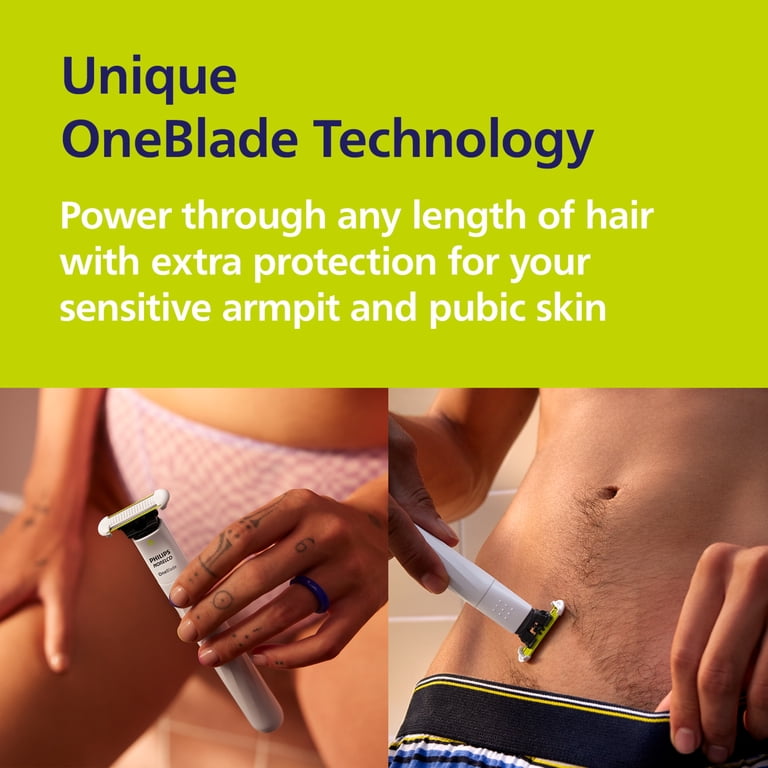Philips Norelco OneBlade Intimate Body Trimmer, Unisex photo 3