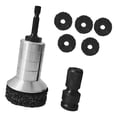 thumbnail image 3 of Eliminación de óxido en los pernos,Herramienta para eliminar el óxido de las ruedas Kit de limpieza del cubo de la rueda,Limpiador de pernos de rueda para llave de impacto de 1/2 Plata, 3 of 6