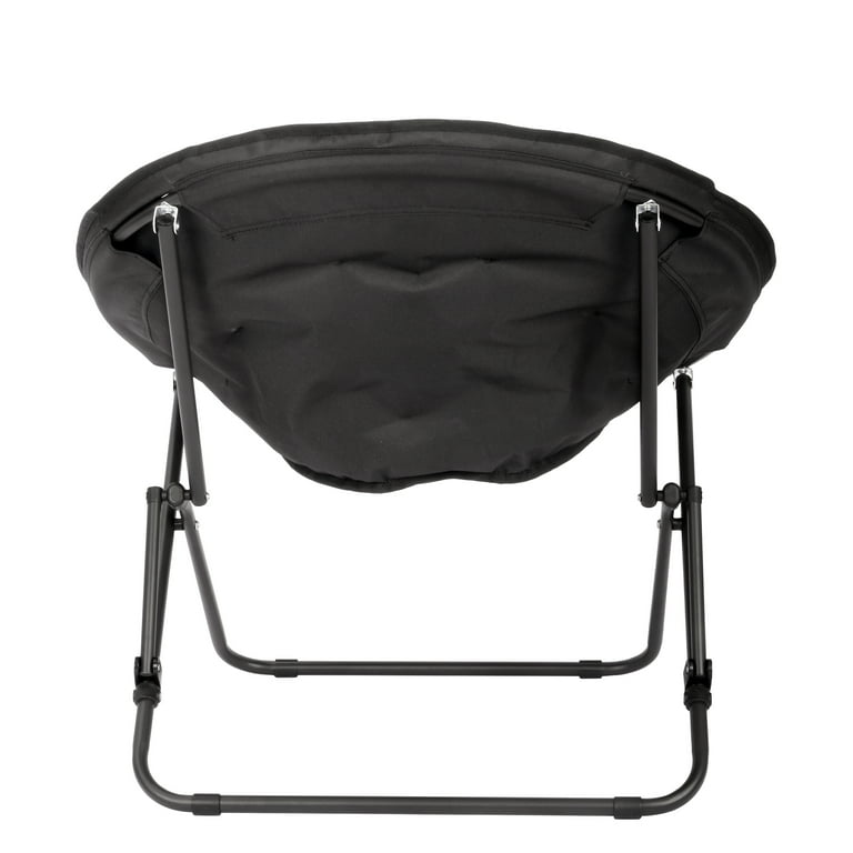 Black saucer chair walmart hotsell