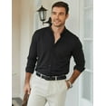 thumbnail image 2 of COOFANDY Men's Long Sleeve Dress Shirt Casual Button Down Shirts Wrinkle Free Untucked Shirt, 2 of 6