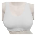 thumbnail image 3 of Top Marel para Mujer, Algodón Blanco/Marino Talla G, 3 of 3