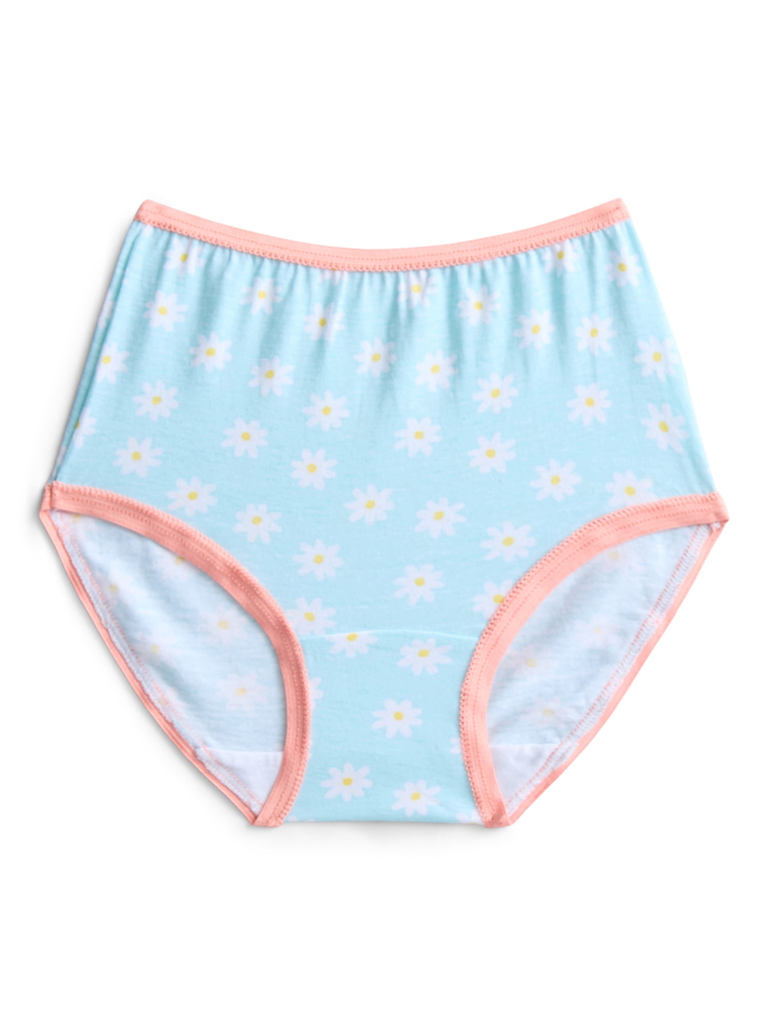Easter Girls Cotton Underwear Briefs from Way To Celebrate, 5-Pack, Sizes S-XL