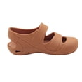 thumbnail image 6 of BRGZLK Kids Boys Girls Beach Sandals Solid Color Closed Toe Anti Slip Outdoor Waterproof Fisherman Slides Stylish Cut-Out Soft Sole Sandal Coffee 4.5-5 Years, 6 of 8