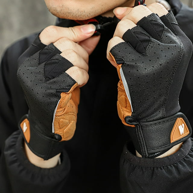 Guantes de de Medio Pesca Fitness Escalada 19x11cm shamjiam Guantes de medio dedo de ciclismo