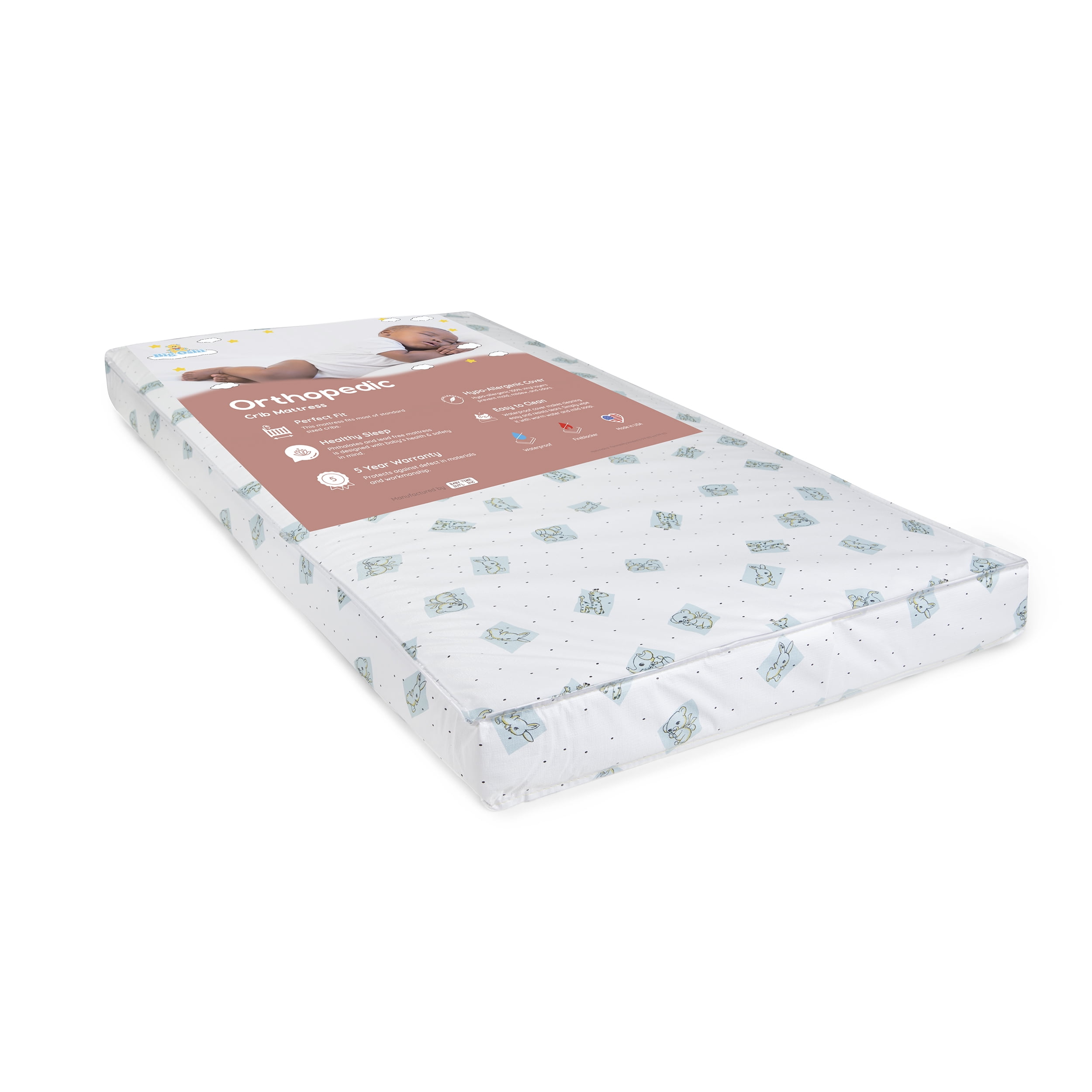 how long is a baby bed mattress