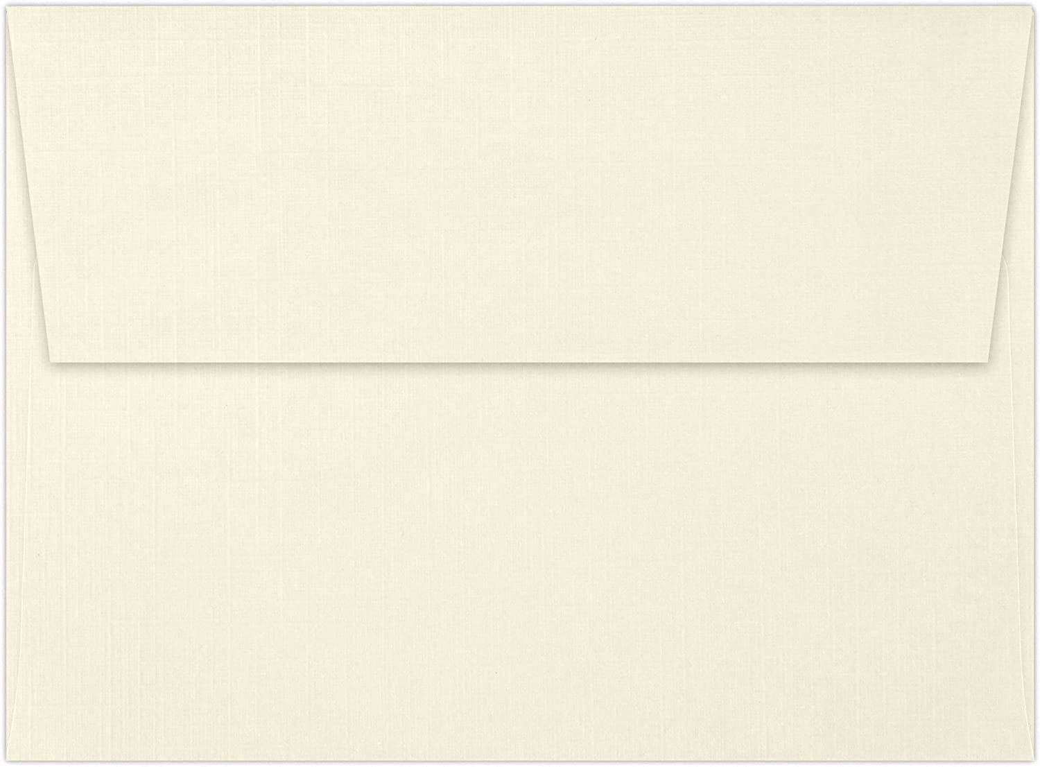 LUXPaper A7 Invitation Envelopes, 5 1/4 x 7 1/4, Natural Linen, 250/Pack
