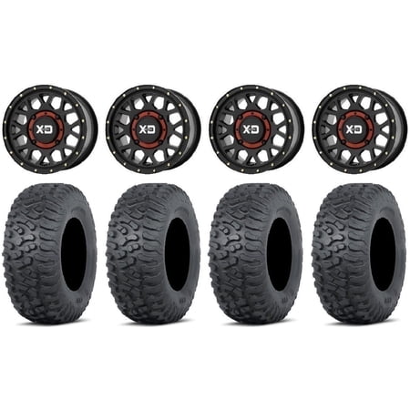 KS135 Grenade 14 Wheels Black 32 Terra Hook Tires Kawasaki Teryx Mule KS135 Grenade 14 Wheels Black 32 Terra Hook Tires Kawasaki Teryx Mule