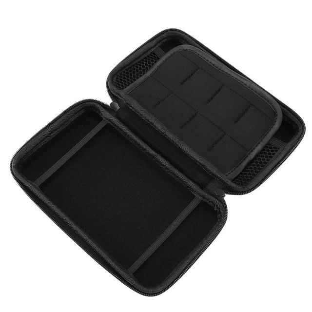 Étui de Transport pour NEW 3DS XL, Super Edition, NEW 2DS XL, NEW 3DS LL, pour 3DS XL, pour 3DS LL, Étui Rigide de Protection pour Voyage avec 8 Emplacements pour Jeux, PU Imperméable et EVA Rigide