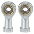 thumbnail image 1 of Uxcell Spherical Rod End Bearings Self-lubricated Joint Bearing Right Hand Female Thread 6mm, 1 of 6
