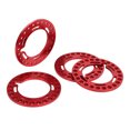 thumbnail image 4 of 4pcs Aluminum Alloy Rim Lock Rings For Axial SCX10 90046 1/10 RC Car, Firmly Mount Tires, Reusable, Increased Wheel Stability, 4 of 8