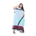 thumbnail image 4 of Gypsie Blu Women's Plus Size Kaftan Dresses for Women Long Maxi Dress, 4 of 7