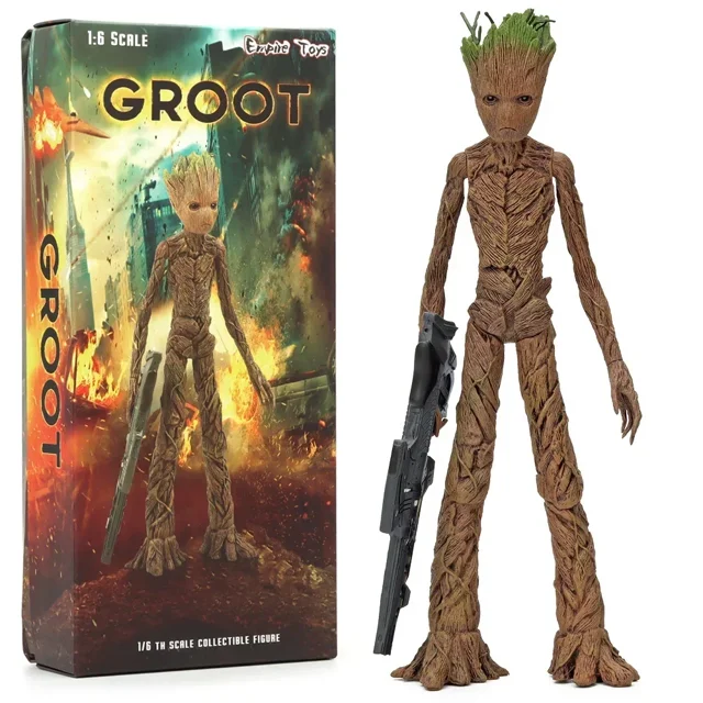 The Avengers Iron Man Mk46 Groot Spider Man Venom Doctor Strange Thor 1/6 Pvc Figure Model Collect Ornaments Gifts Toys