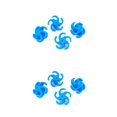 thumbnail image 4 of ZheElen Premium Archery Bow String Stabilizer Vibration Absorber Dampeners Enhanced Performance Blue 2Set, 4 of 6