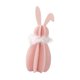 thumbnail image 1 of Decoración de conejito de Pascua Letrero de madera de conejito de Pascua Suministros para fiestas Escritorio creativo Rosa, 1 of 8