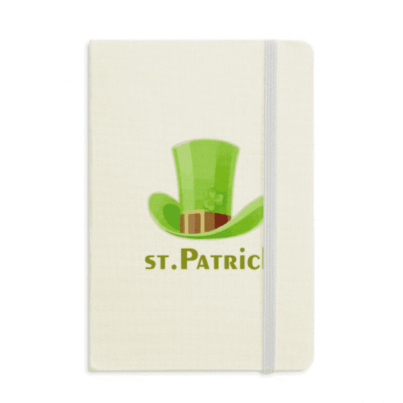 Carnet de Protection pour la Saint-Patrick Irlandais Couverture Rigide en Tissu Journal Classique