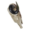 thumbnail image 4 of Rustic Western Cow Skull With Bald Eagle American Flag Spirit Of USA Wall Decor, 4 of 11