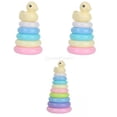 thumbnail image 1 of 3 juegos de anillos apilables para bebés, juguetes de clasificación para bebés, regalos para bebés, 1 of 9