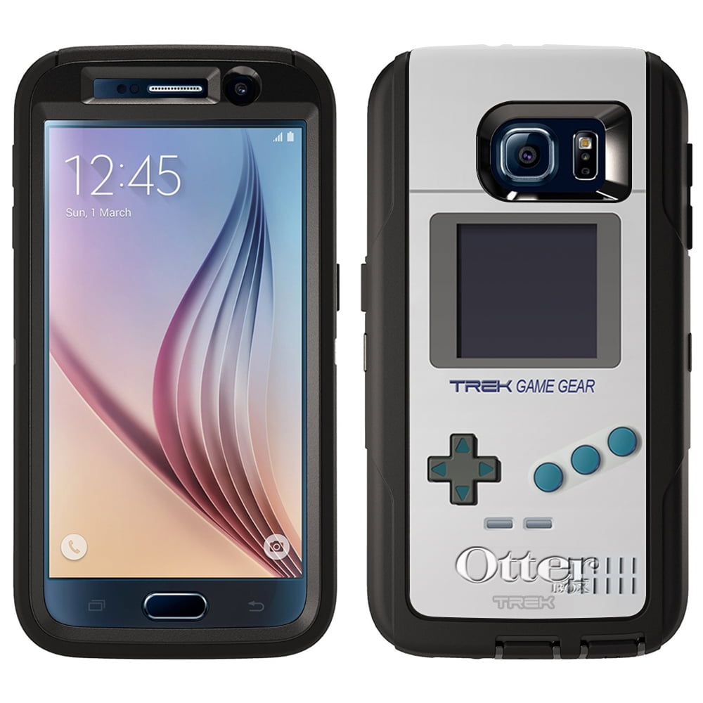 Otterbox Defender Samsung Galaxy S6 Case Old School Retro Trek 84 Game Gear Otterbox Case Walmart Com