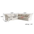 thumbnail image 5 of Sodrens Modular Sectional Sofa,Modern Corner Sofa Linen Fabric Couch Free Combination Sofa,5-Seat Sofa for Living Room,Beige, 5 of 15