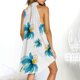 thumbnail image 4 of Vestido irregular suelto para mujer con cuello redondo estampado sin mangas a la moda para mujer sexy Pompotops ghjkhdj2575, 4 of 7