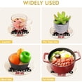 thumbnail image 5 of SKYSONIC Japanese Kendo Pot Holders Trivets, 2 Pcs Heat Resistant Trivets,Bamboo Sword Cotton Thread Weave Mats for Hot Pads Pans Pot Bowl Teapot for Kitchen Decor, 5 of 7