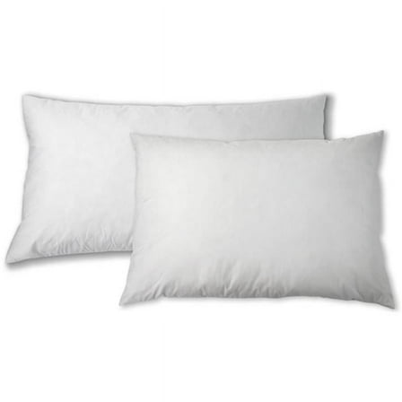 White Down Blend Pillow - King  22 x 38 in. -Pack of 2