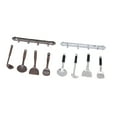 thumbnail image 4 of Accesorios de cocina en miniatura, 2 juegos de accesorios para casa de muñecas 1:12, Kit de accesorios de cocina para casa de muñecas, características de vanguardia, 4 of 9