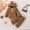 Brown, variant on SGFCWSX Girls Winter Set Baby 2 Piece Outfits Casual Knit Onesie and Pants Sets Brown Size 0-1T