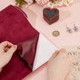 thumbnail image 4 of 55x 11.8inch Suede Fabric Wrap Microfiber Fabric Self-Adhesive Suede Look Purple, 4 of 5