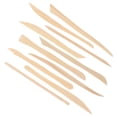 thumbnail image 4 of SHISUYAN 10pcs Clay Modeling and Carving Kit Wooden Clay Sculpture Tools for Pottery Craftwork, 4 of 8
