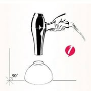 KPLFUNK Universal Hair Diffuser Attachment Professional Hair Dryer Diffuser for Curly and Natural Wavy Hair