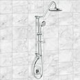 thumbnail image 3 of Pulse ShowerSpas Kauai III Shower Head Handheld Rain Fall Spa System, Chrome, 3 of 6