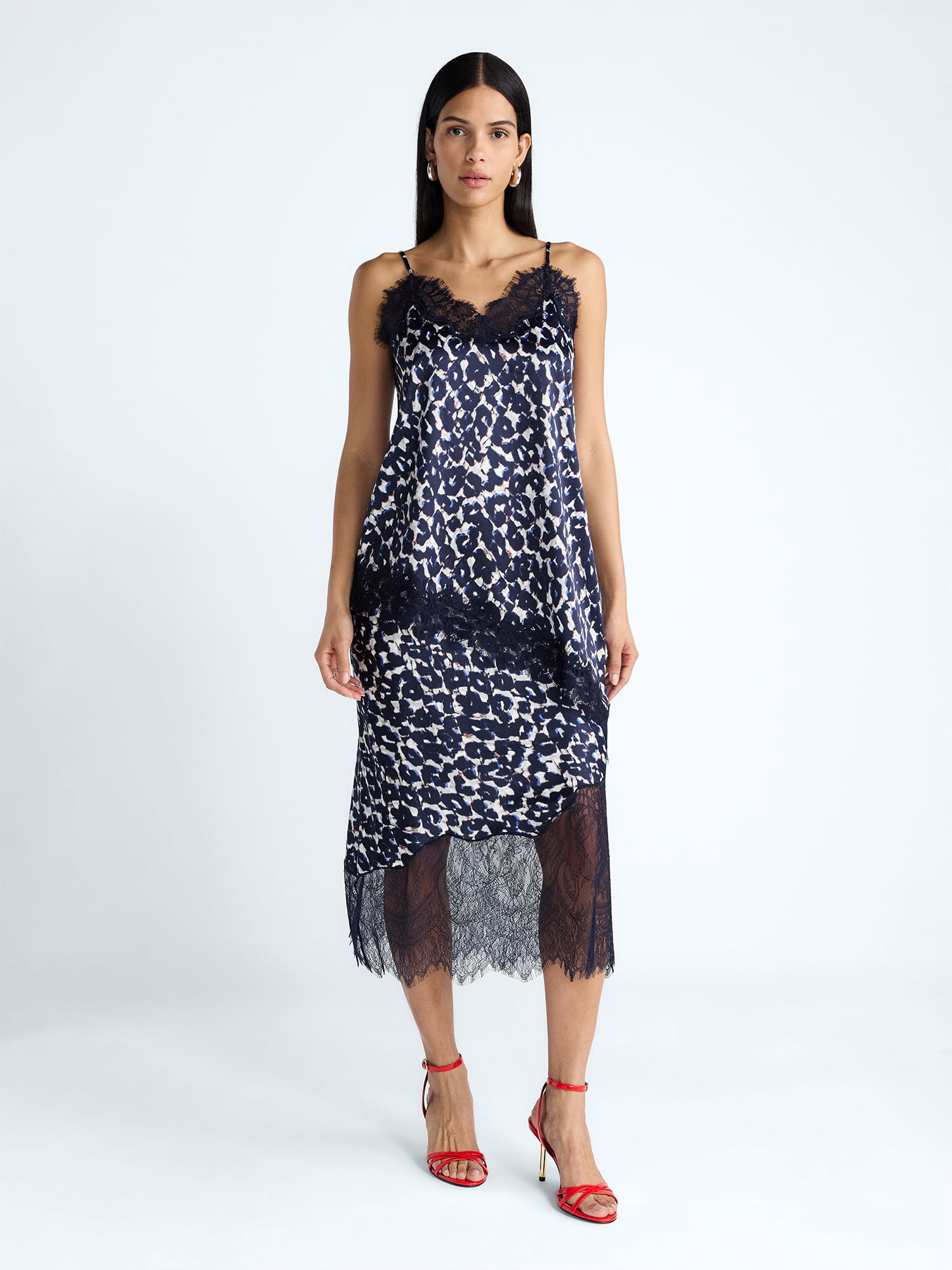Devil Wears Prada Scoop Collection Women's and Women's Plus Maxi Lace Skirt, Sizes XS-4X