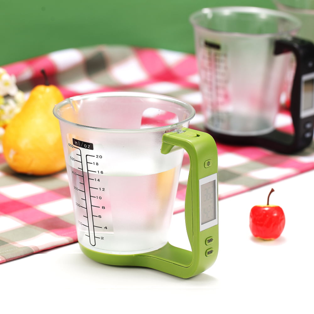 Digital Cup Kitchen Scales Electronic Measuring Tool Household Jug Scale  With LCD Display Temp Measurement Cups Libra - Buy Digital Cup Kitchen  Scales Electronic Measuring Tool Household Jug Scale With LCD Display